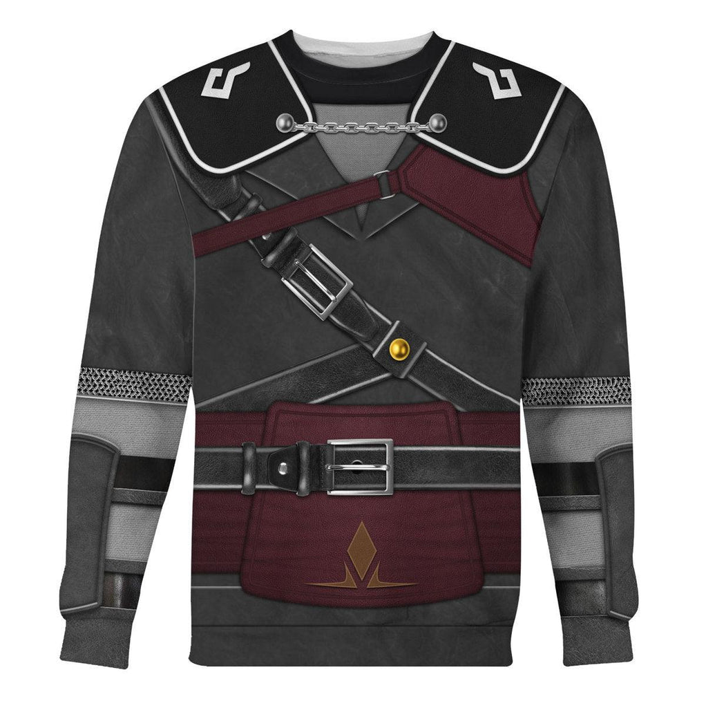 Tears Of The Kingdom Dark Link Attire Cosplay Custom Apparel - CustomsPig.com