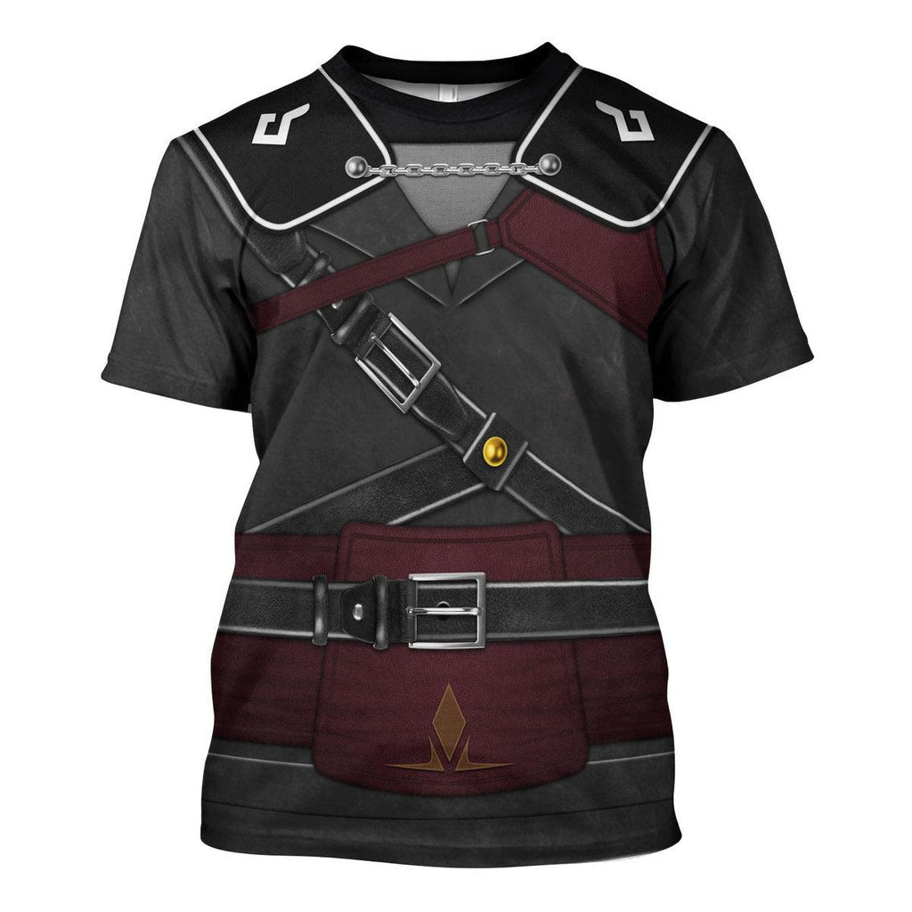 Tears Of The Kingdom Dark Link Attire Cosplay Custom Apparel - CustomsPig.com