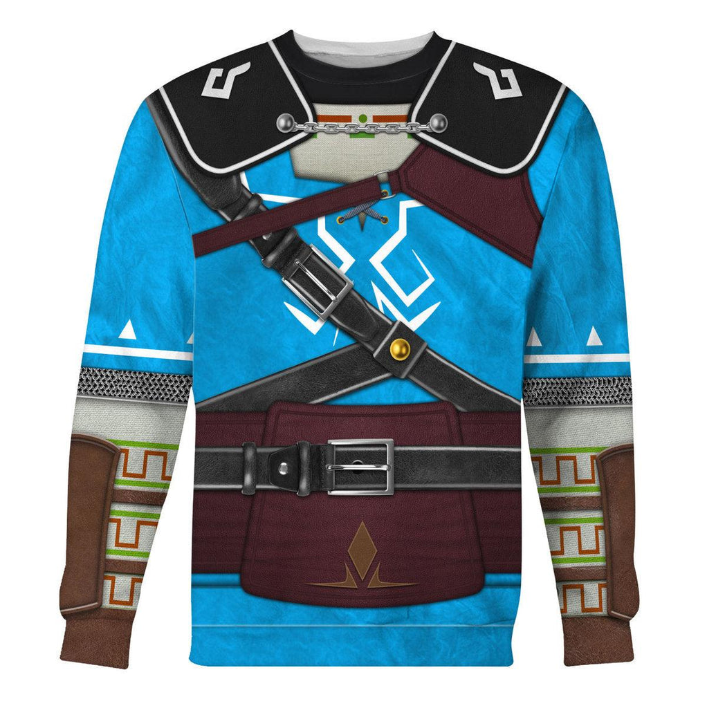 Tears Of The Kingdom Link Champion's Tunic Attire Cosplay Custom Apparel - CustomsPig.com