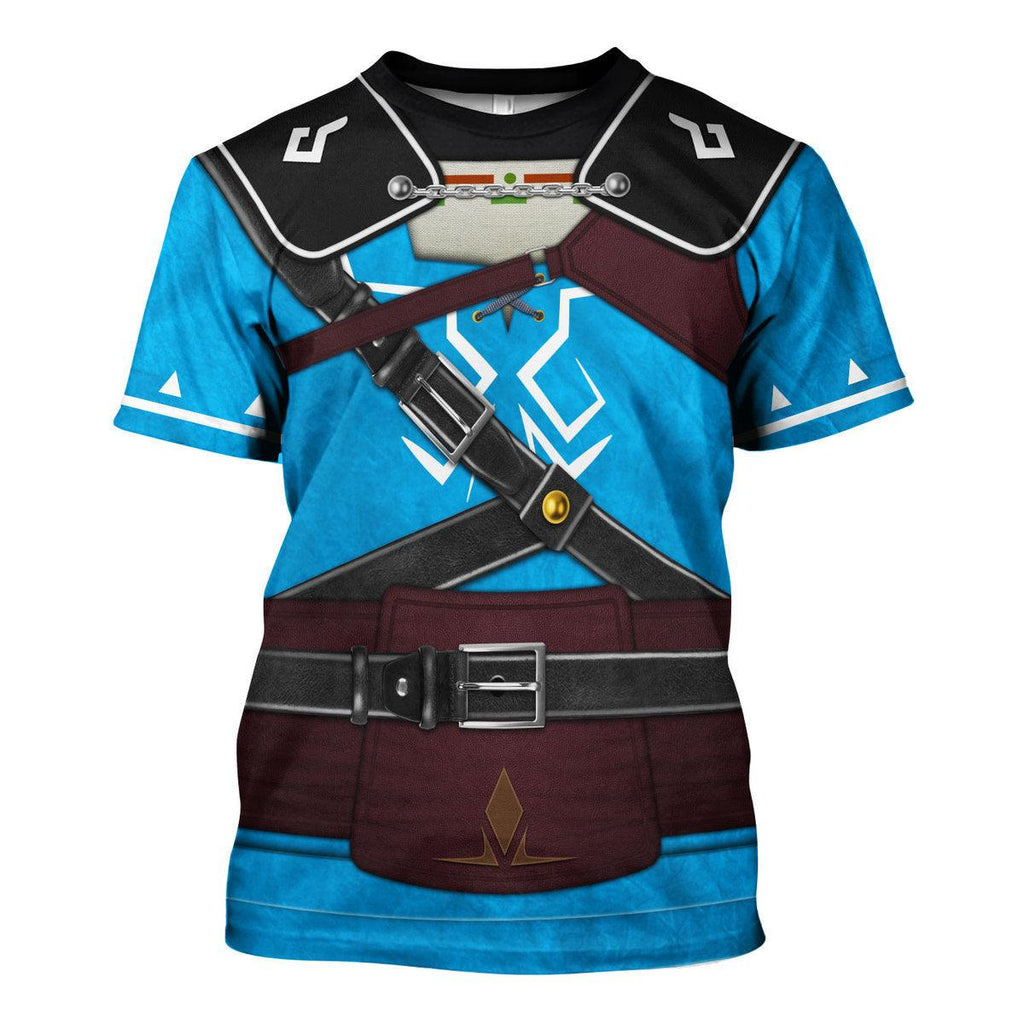 Tears Of The Kingdom Link Champion's Tunic Attire Cosplay Custom Apparel - CustomsPig.com