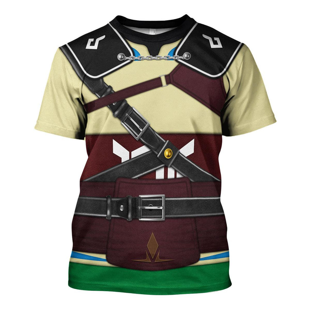 Tears Of The Kingdom Skyloft Uniform - Skyward Sword Unisex Hoodie Sweatshirt T-shirt Sweatpants Cosplay - CustomsPig.com