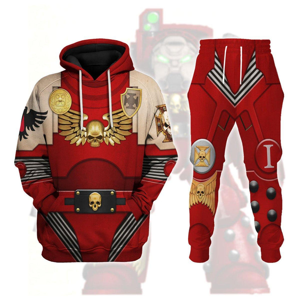 Terminator Armor Blood Ravens T-shirt Hoodie Sweatpants Cosplay - CustomsPig