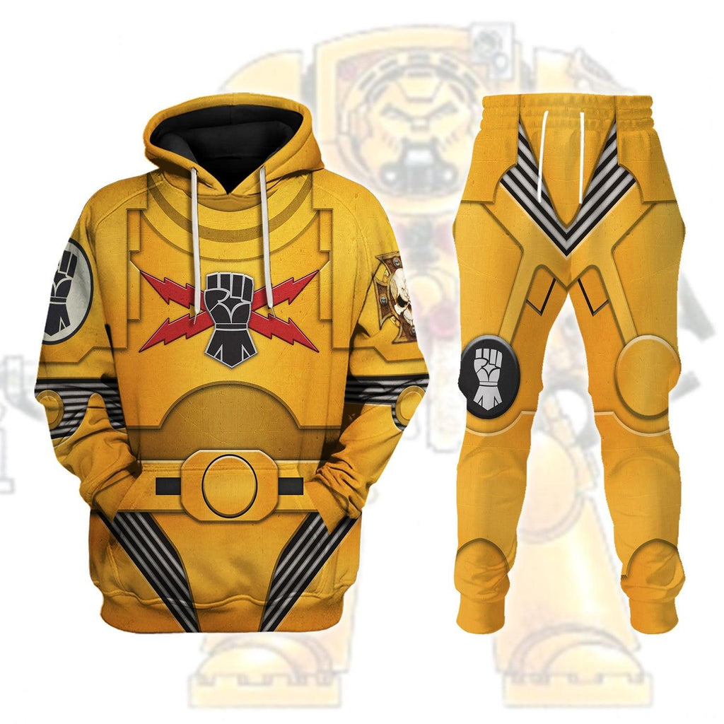 Terminator Armor Imperial Fists T-shirt Hoodie Sweatpants Cosplay - CustomsPig