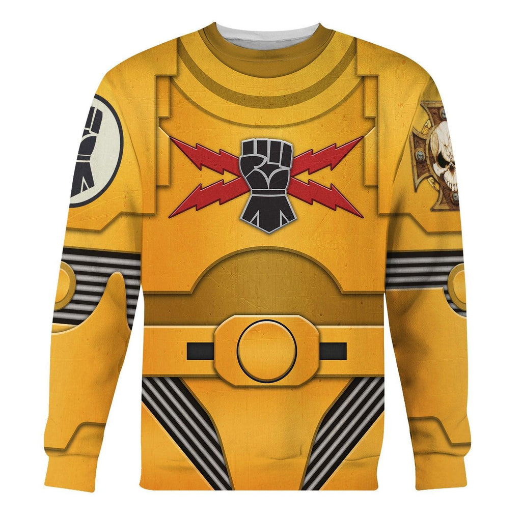 Terminator Armor Imperial Fists T-shirt Hoodie Sweatpants Cosplay - CustomsPig