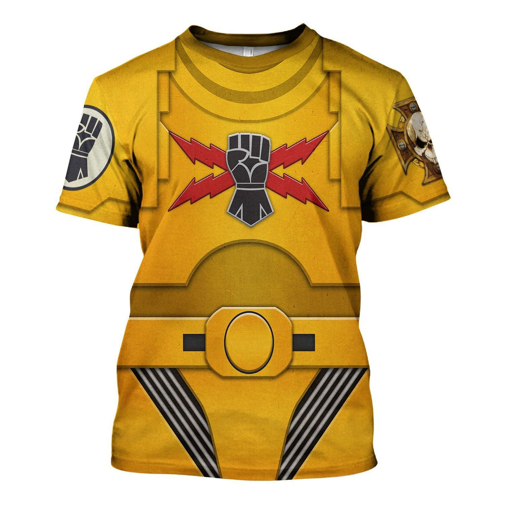 Terminator Armor Imperial Fists T-shirt Hoodie Sweatpants Cosplay - CustomsPig