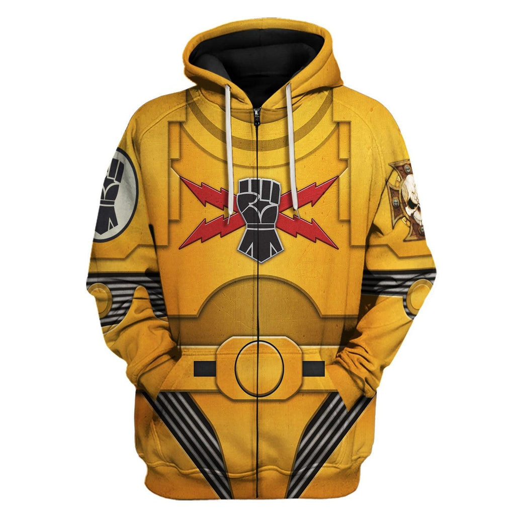 Terminator Armor Imperial Fists T-shirt Hoodie Sweatpants Cosplay - CustomsPig