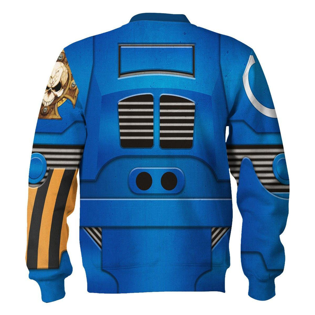 Terminator Armor Ultramarines T-shirt Hoodie Sweatpants Cosplay - CustomsPig