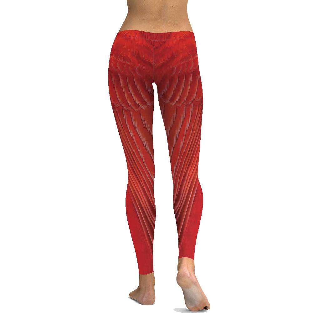 The Cardinal Bird Tank And Leggings - CustomsPig
