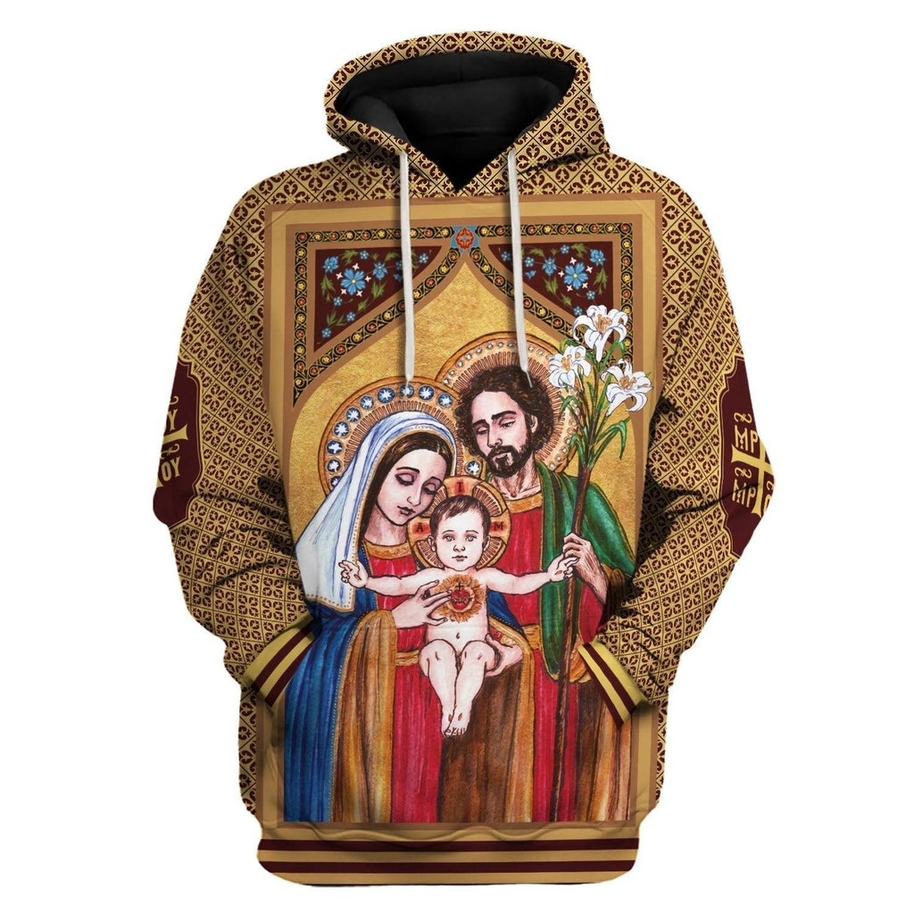 The Holy Family Hoodie - CustomsPig