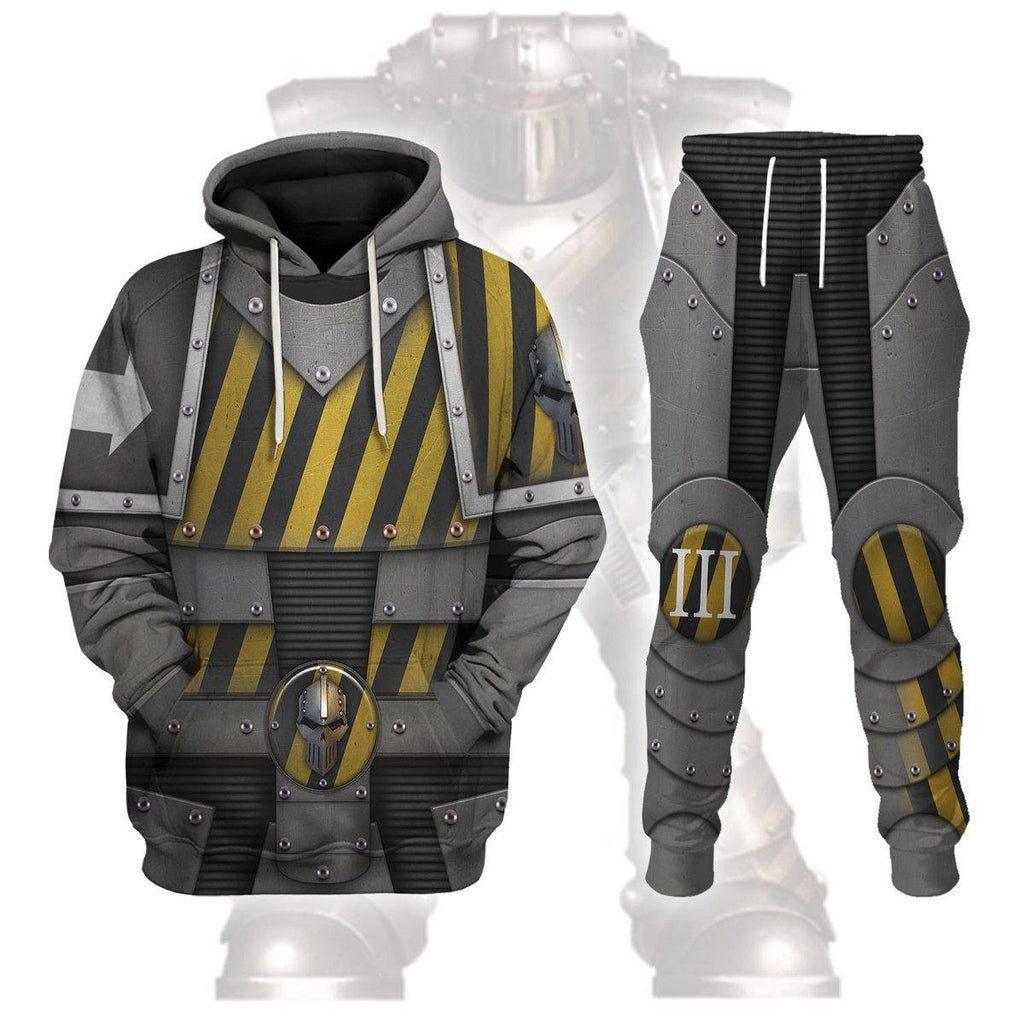 The Iron Warriors Legion Colour Scheme T-shirt Hoodie Sweatpants Cosplay - CustomsPig