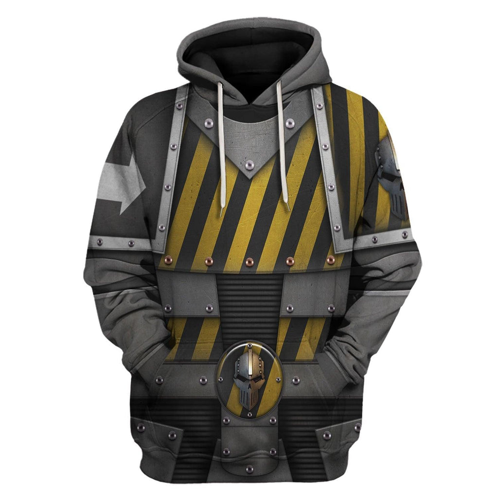 The Iron Warriors Legion Colour Scheme T-shirt Hoodie Sweatpants Cosplay - CustomsPig