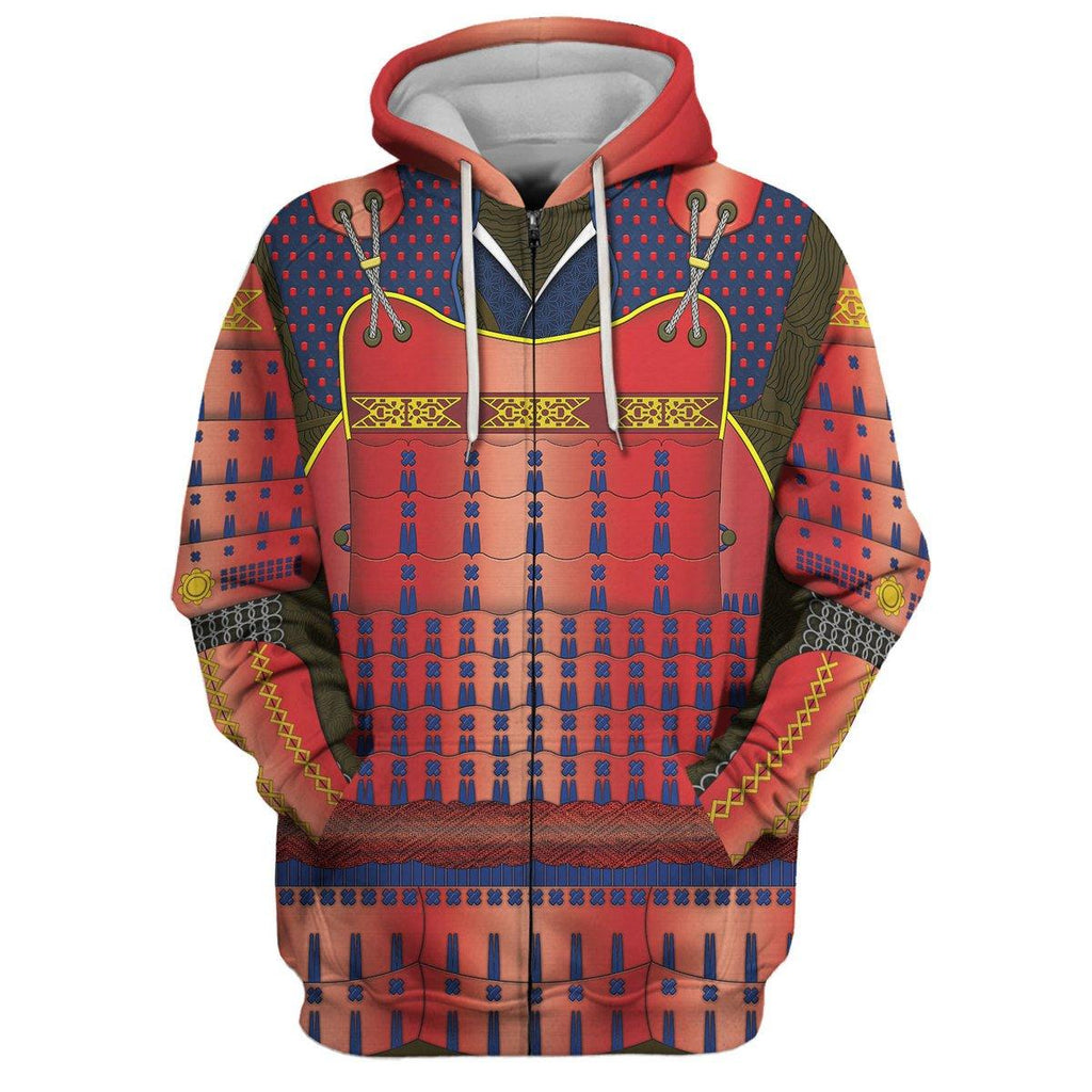 The Last Samurai Armor T-shirt Hoodie Sweatpants Apparel - DucG