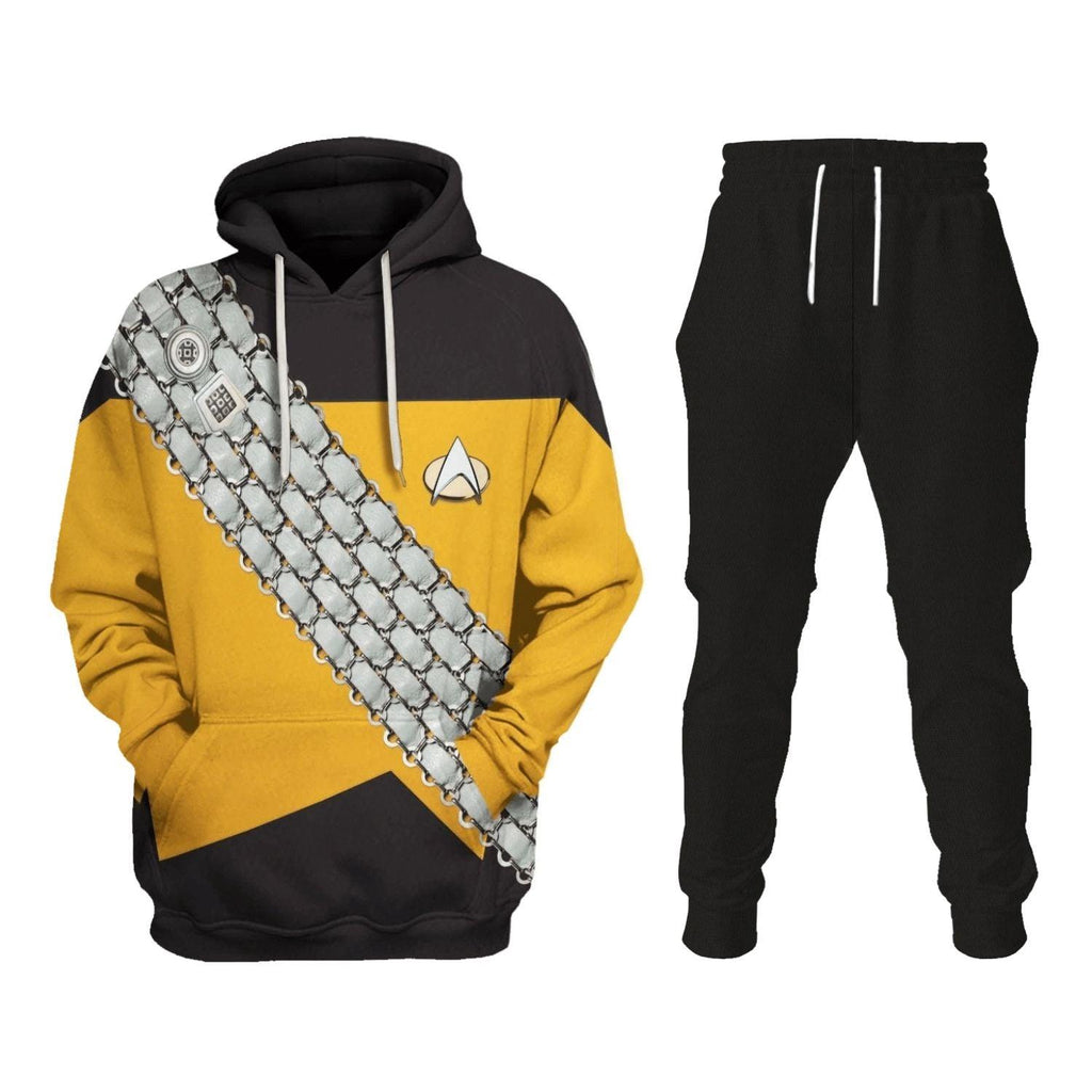 The Next Generation Worf Klingon T-shirt Hoodie Sweatpants Apparel -  CustomsPig.com