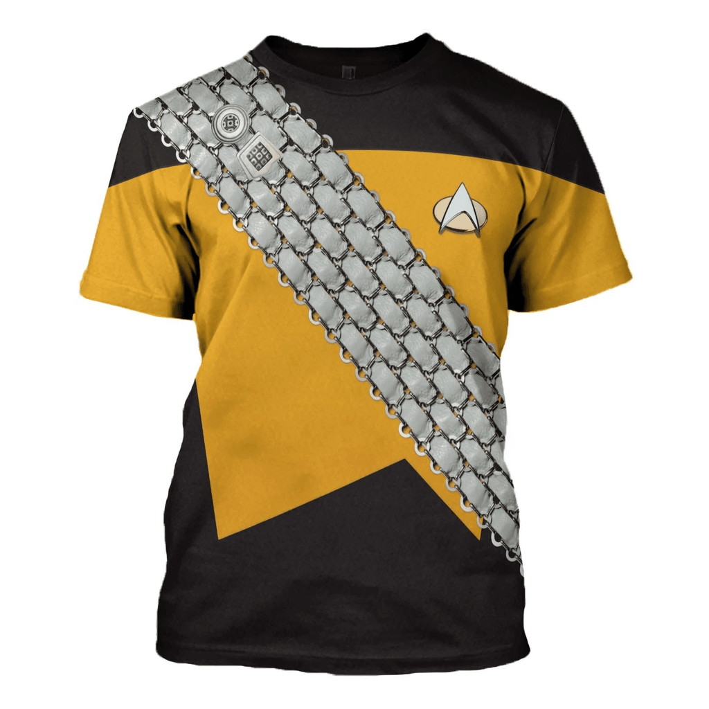 The Next Generation Worf Klingon T-shirt Hoodie Sweatpants Apparel -  CustomsPig.com