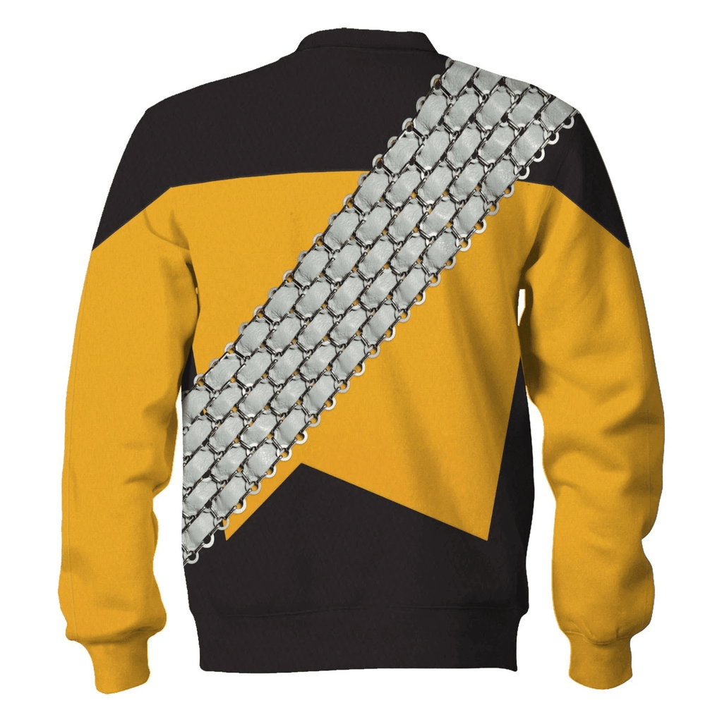 The Next Generation Worf Klingon T-shirt Hoodie Sweatpants Apparel -  CustomsPig.com