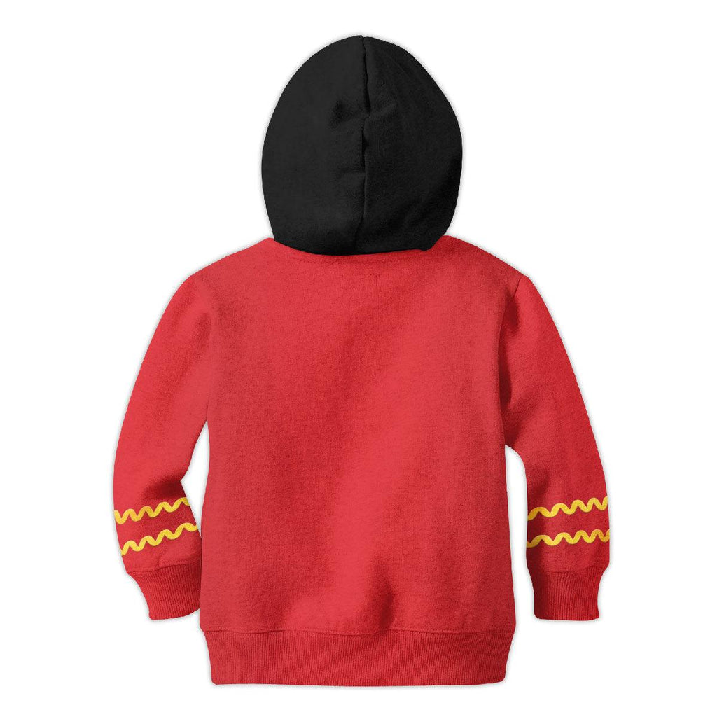 The Original Series Red Uniform Costume Cosplay Kid Hoodie Sweatshirt T-Shirt - CustomsPig.com