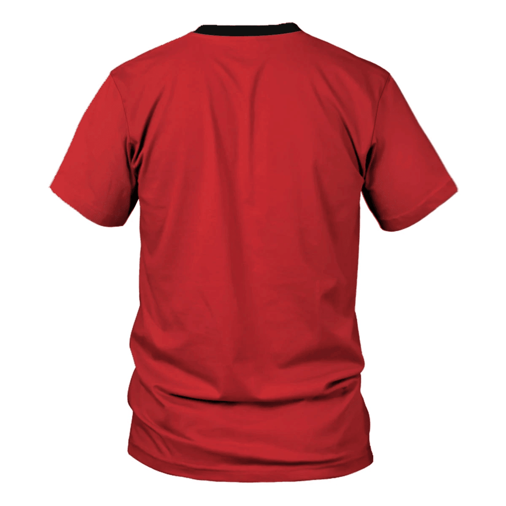 The Original Series Scott Red T-shirt Hoodie Sweatpants Apparel -  CustomsPig.com