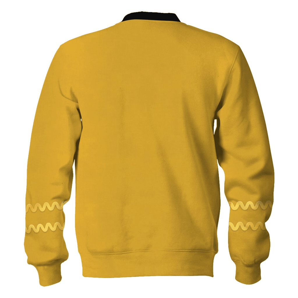 The Original Series Yellow T-shirt Hoodie Sweatpants Apparel -  CustomsPig.com