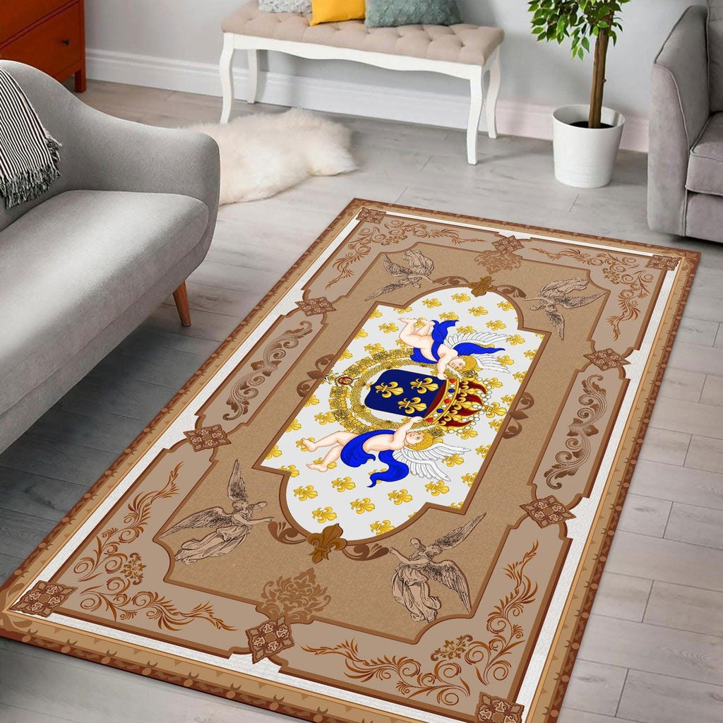 The Royal House of Bourbon Rug - CustomsPig