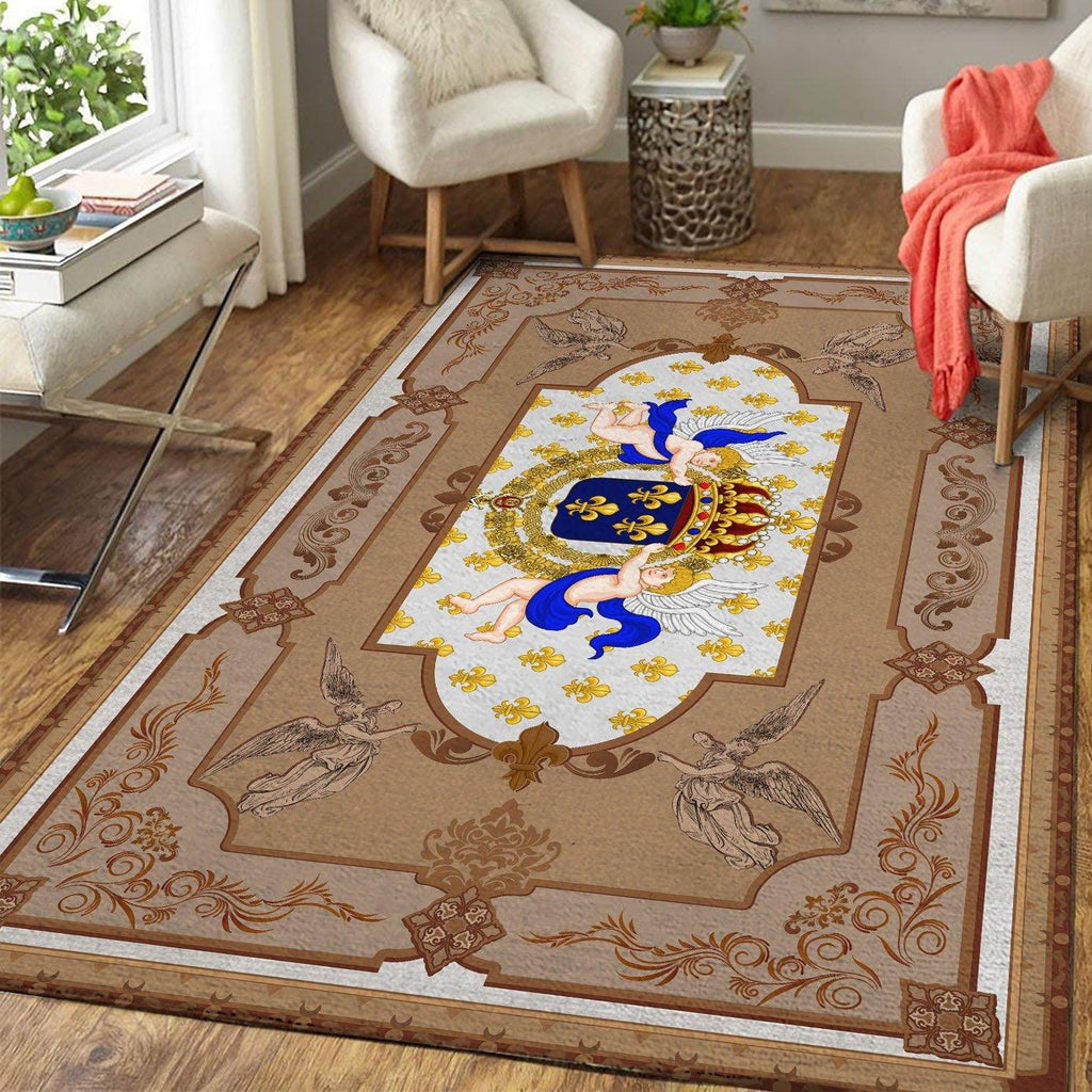 The Royal House of Bourbon Rug - CustomsPig