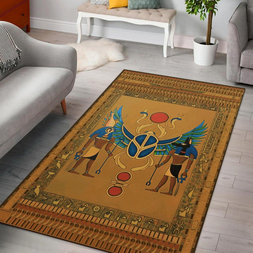 The Scarab Beetle Rug - CustomsPig