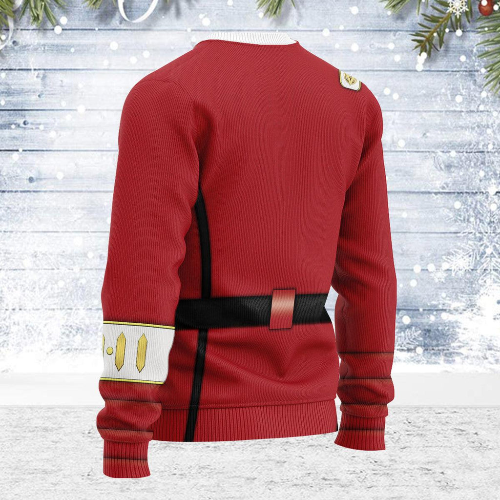 The Wrath of Khan Starfleet Officer Themed Costume Christmas Wool Sweater - CustomsPig.com