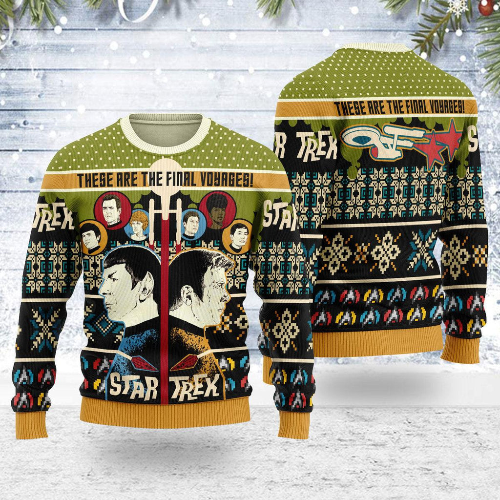 They Are The Final Voyages! Christmas Sweater - CustomsPig.com