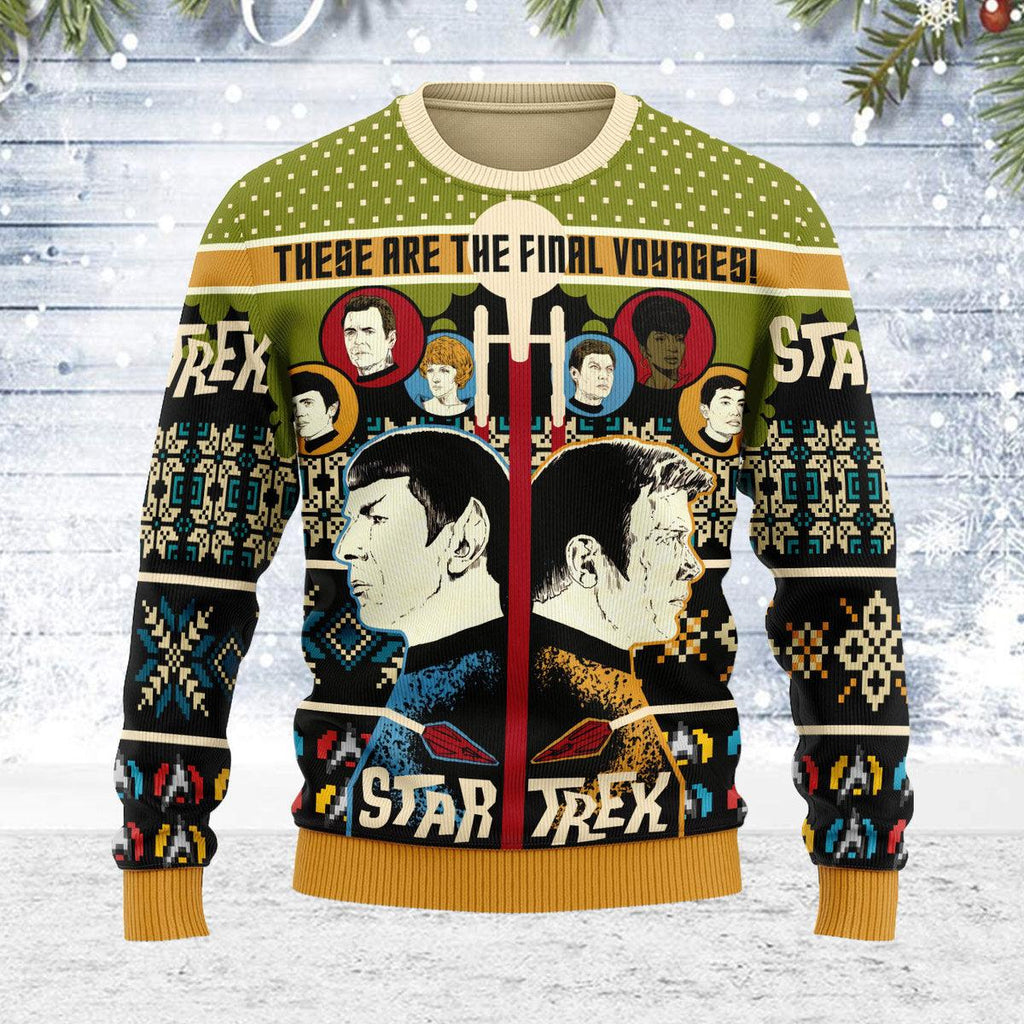 They Are The Final Voyages! Christmas Sweater - CustomsPig.com