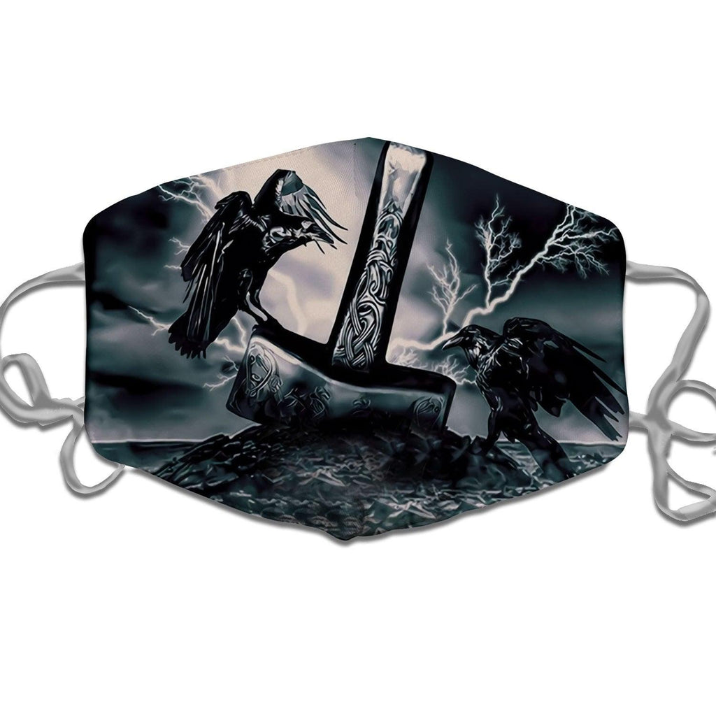 Thor's Mjolnir Face Mask - DucG