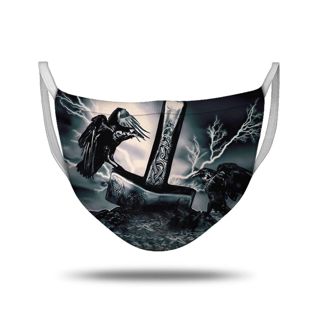 Thor's Mjolnir Face Mask - DucG