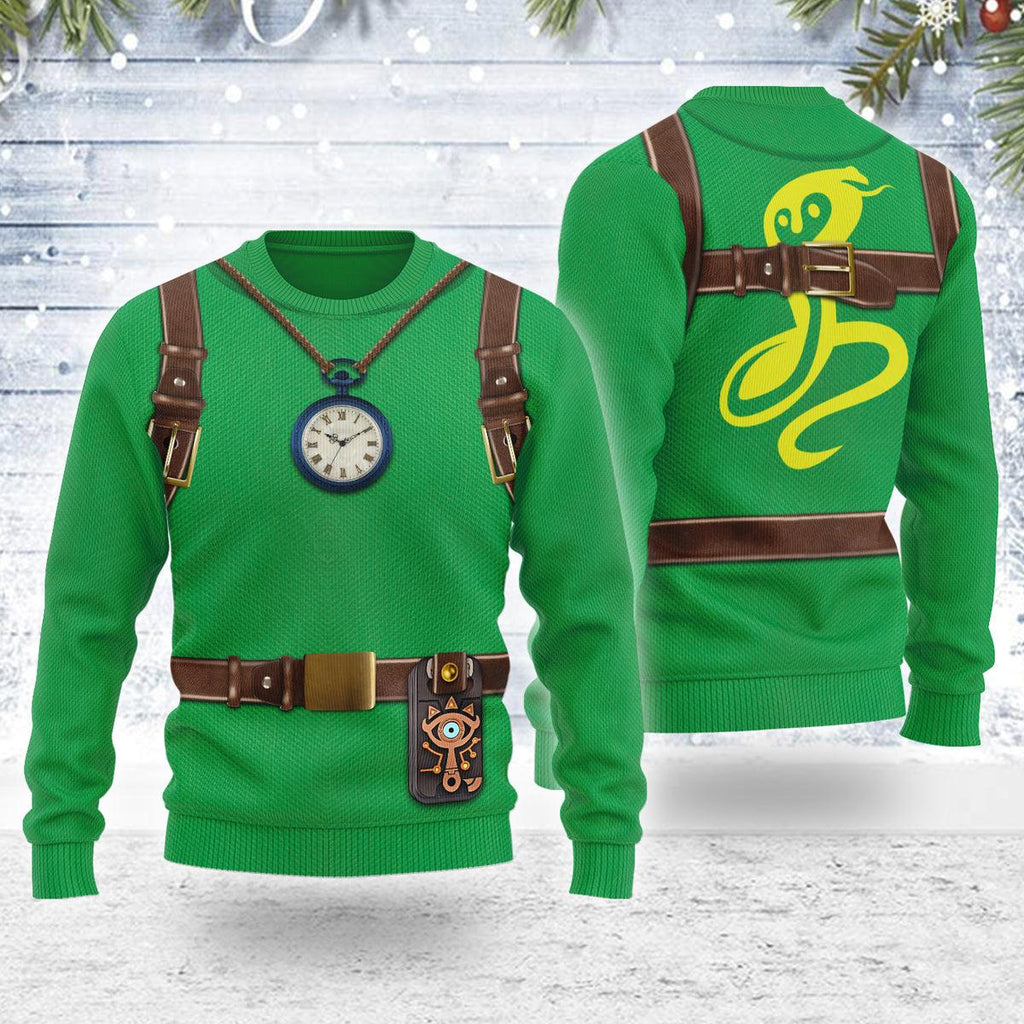 Tingle Themed Costume Unisex Christmas Wool Sweater - CustomsPig.com