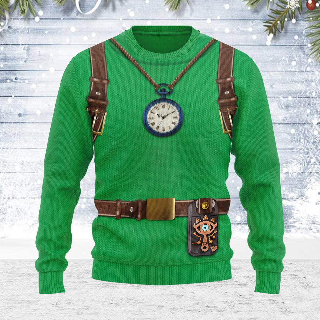 Tingle Themed Costume Unisex Christmas Wool Sweater - CustomsPig.com