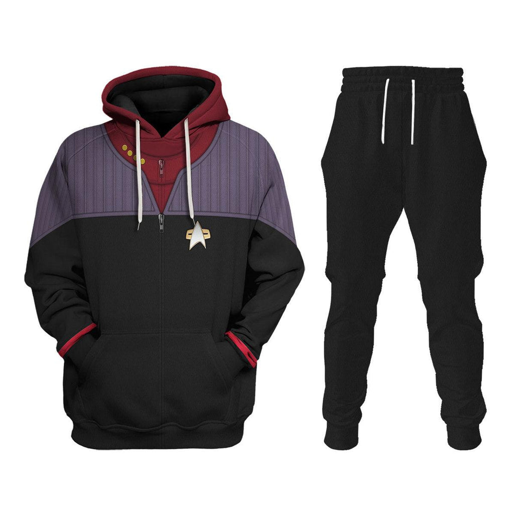 Trek Jean-luc Picard T-shirt Hoodie Sweatpants Apparel -  CustomsPig.com