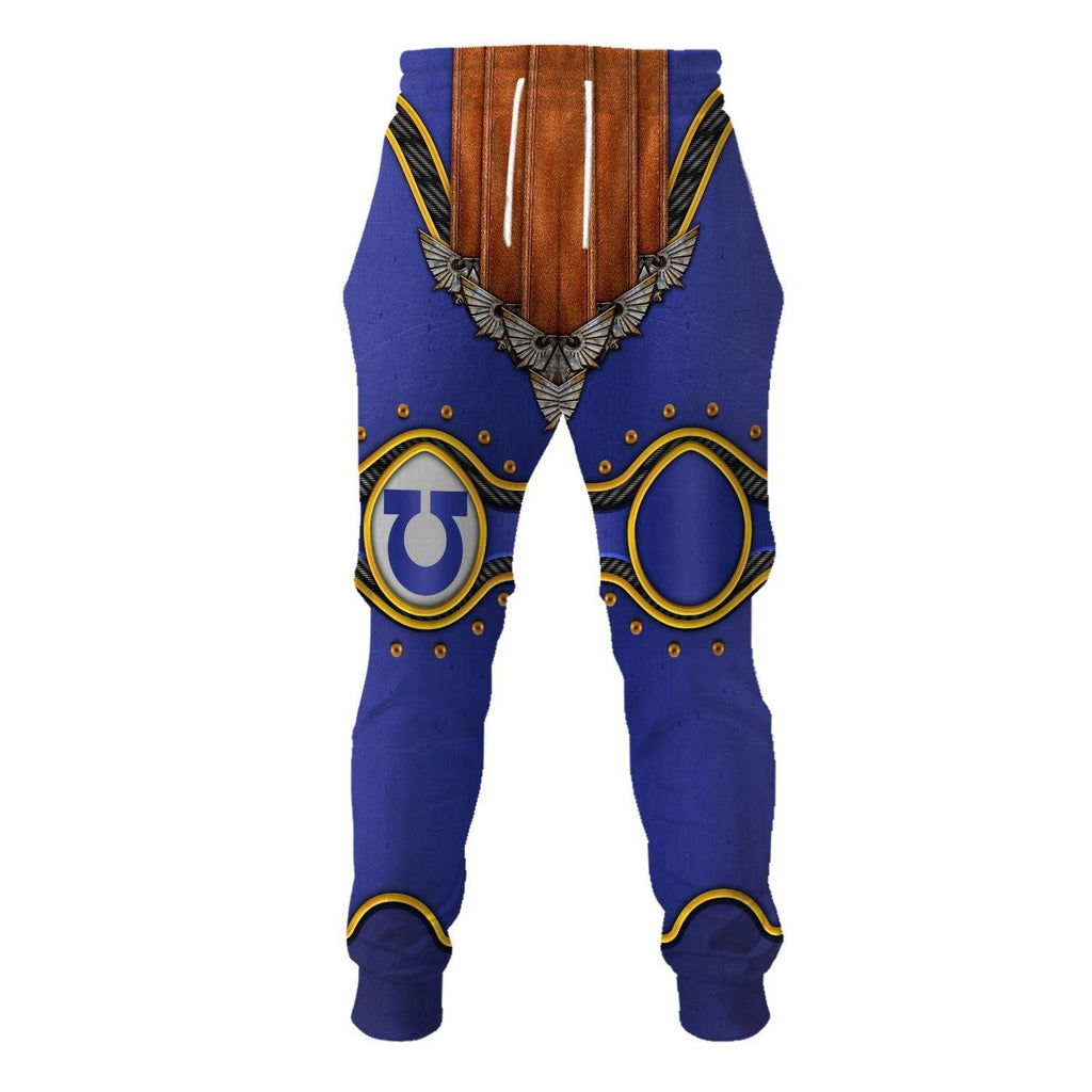 Ultramarines Captain T-shirt Hoodie Sweatpants Cosplay - CustomsPig