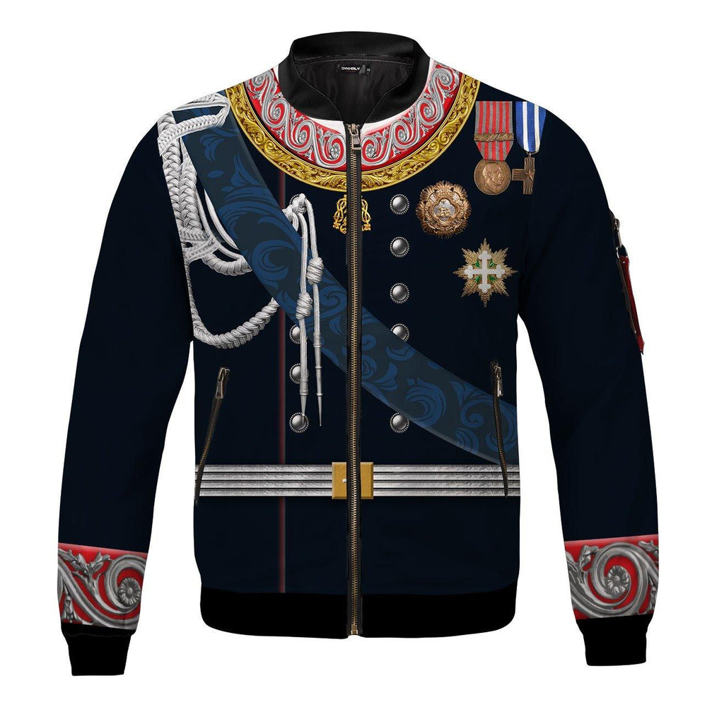 Victor Emmanuel II - King of Italy Bomber Jacket - DucG