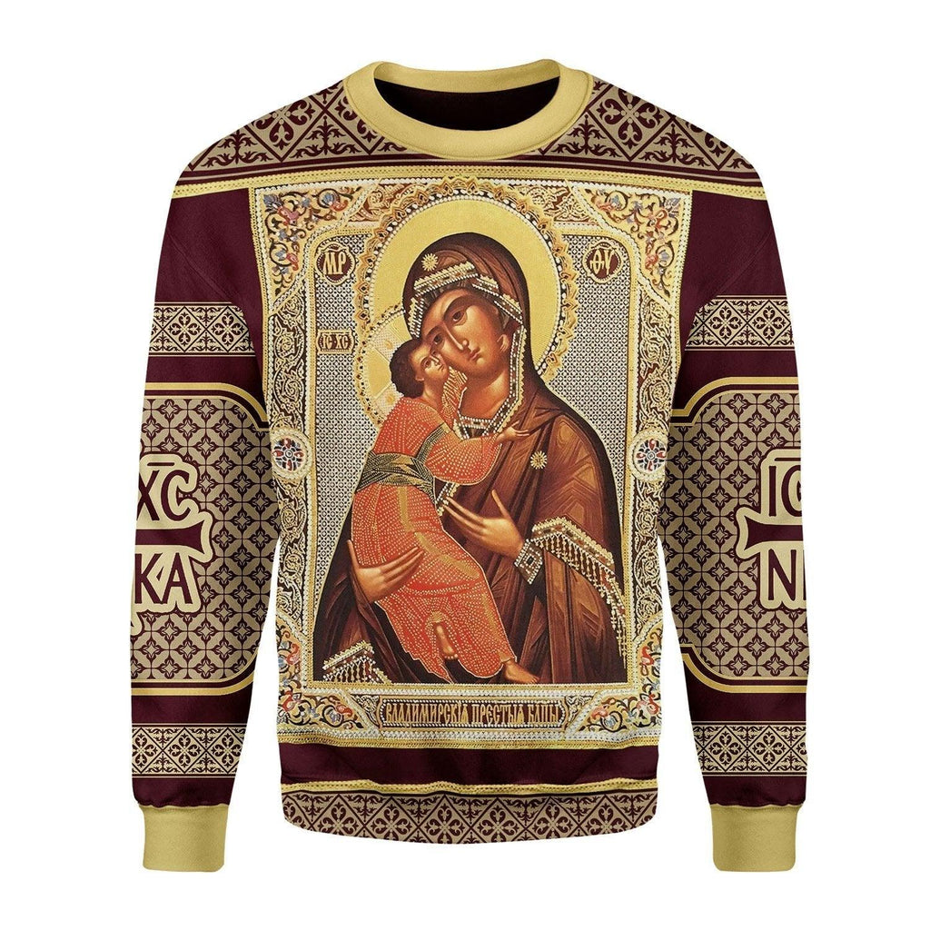 Virgin Of Vladimir Sweatshirt - CustomsPig