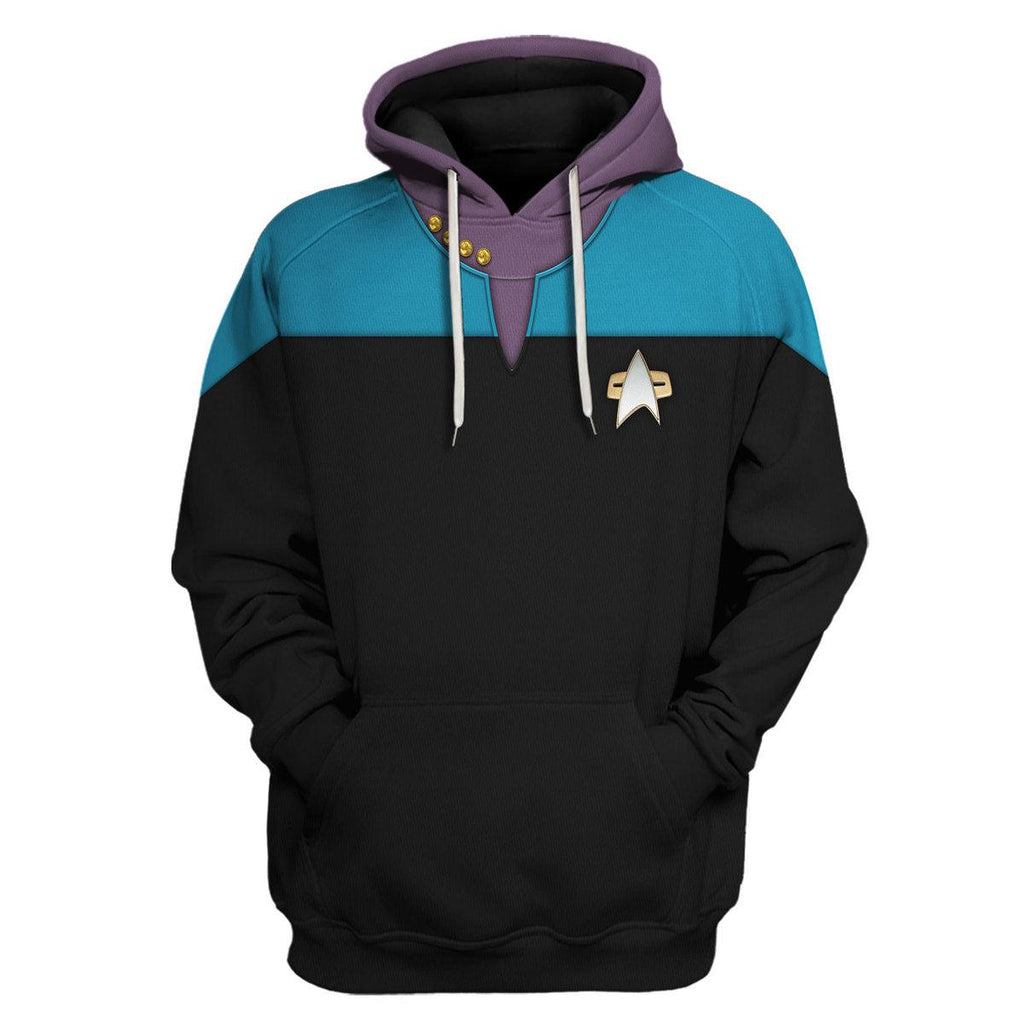 Voyager Blue Costume Hoodie Sweatshirt T-Shirt Sweatpants Apparel - CustomsPig.com