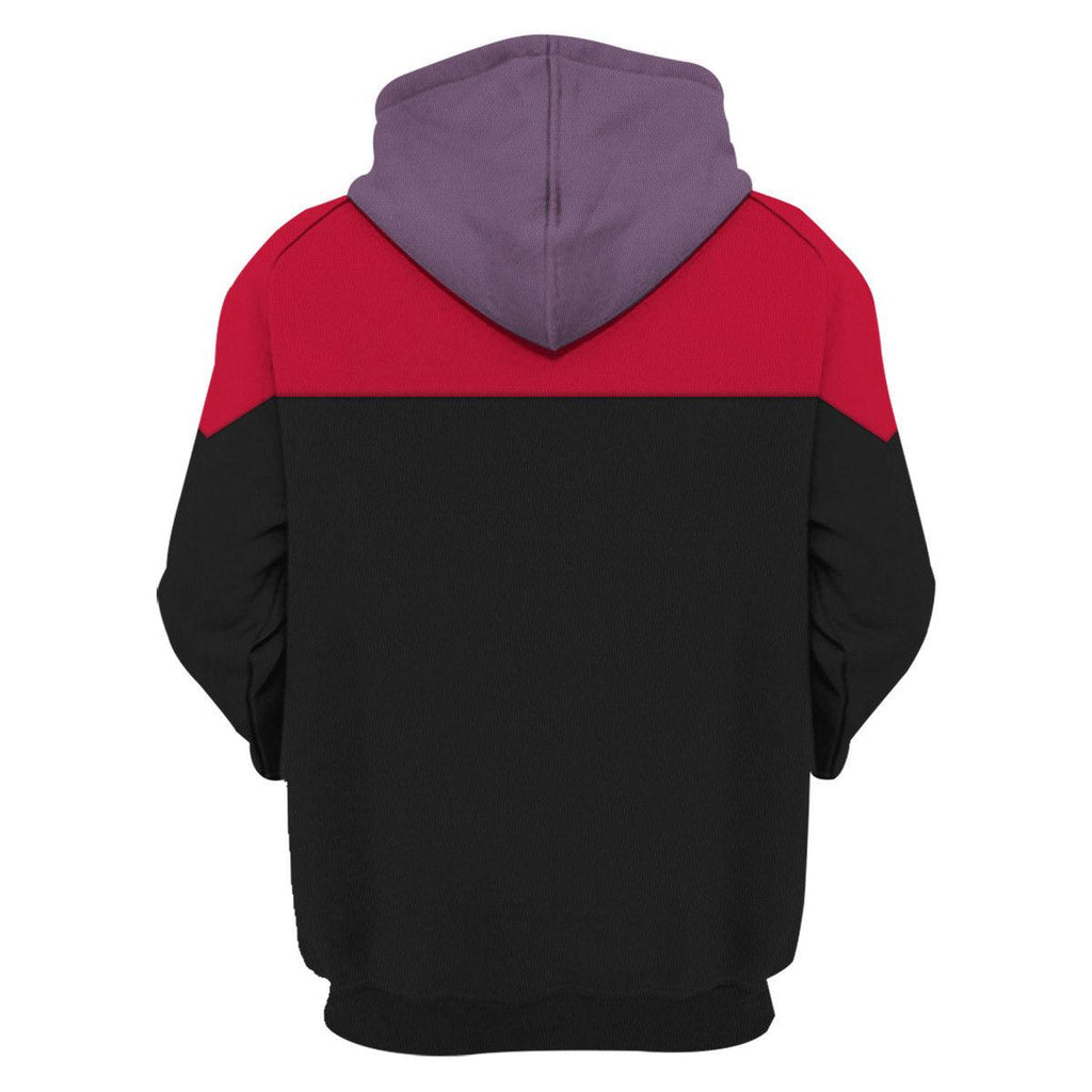 Voyager Red Costume Hoodie Sweatshirt T-Shirt Sweatpants Apparel - CustomsPig.com