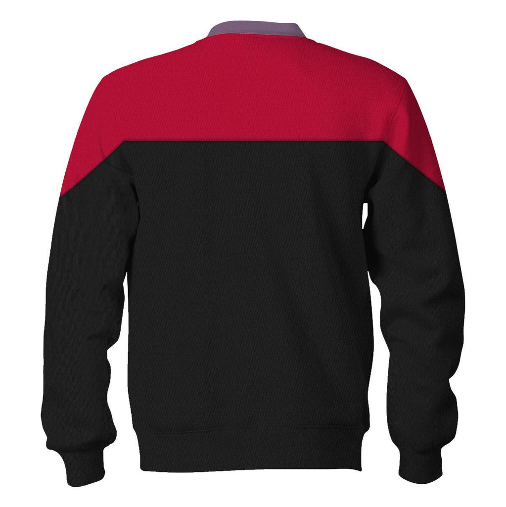 Voyager Red Costume Hoodie Sweatshirt T-Shirt Sweatpants Apparel - CustomsPig.com