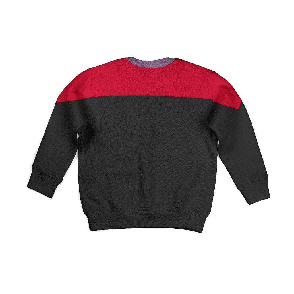 Voyager Red Uniform Kid Hoodie Sweatshirt T-Shirt - CustomsPig.com