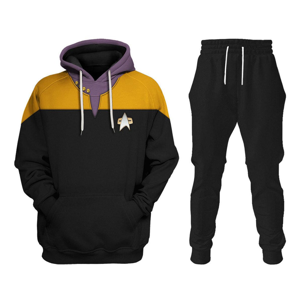 Voyager Yellow Costume Hoodie Sweatshirt T-Shirt Sweatpants Apparel - CustomsPig.com