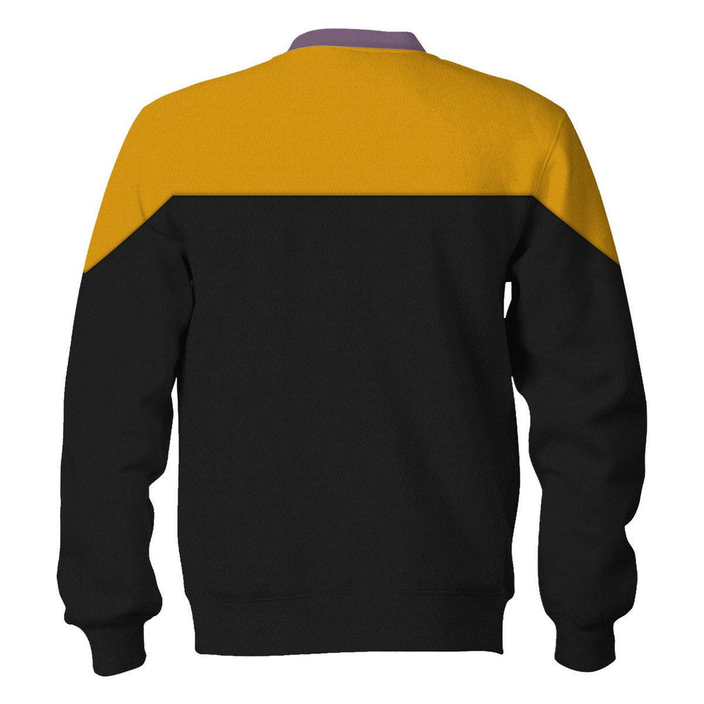 Voyager Yellow Costume Hoodie Sweatshirt T-Shirt Sweatpants Apparel - CustomsPig.com