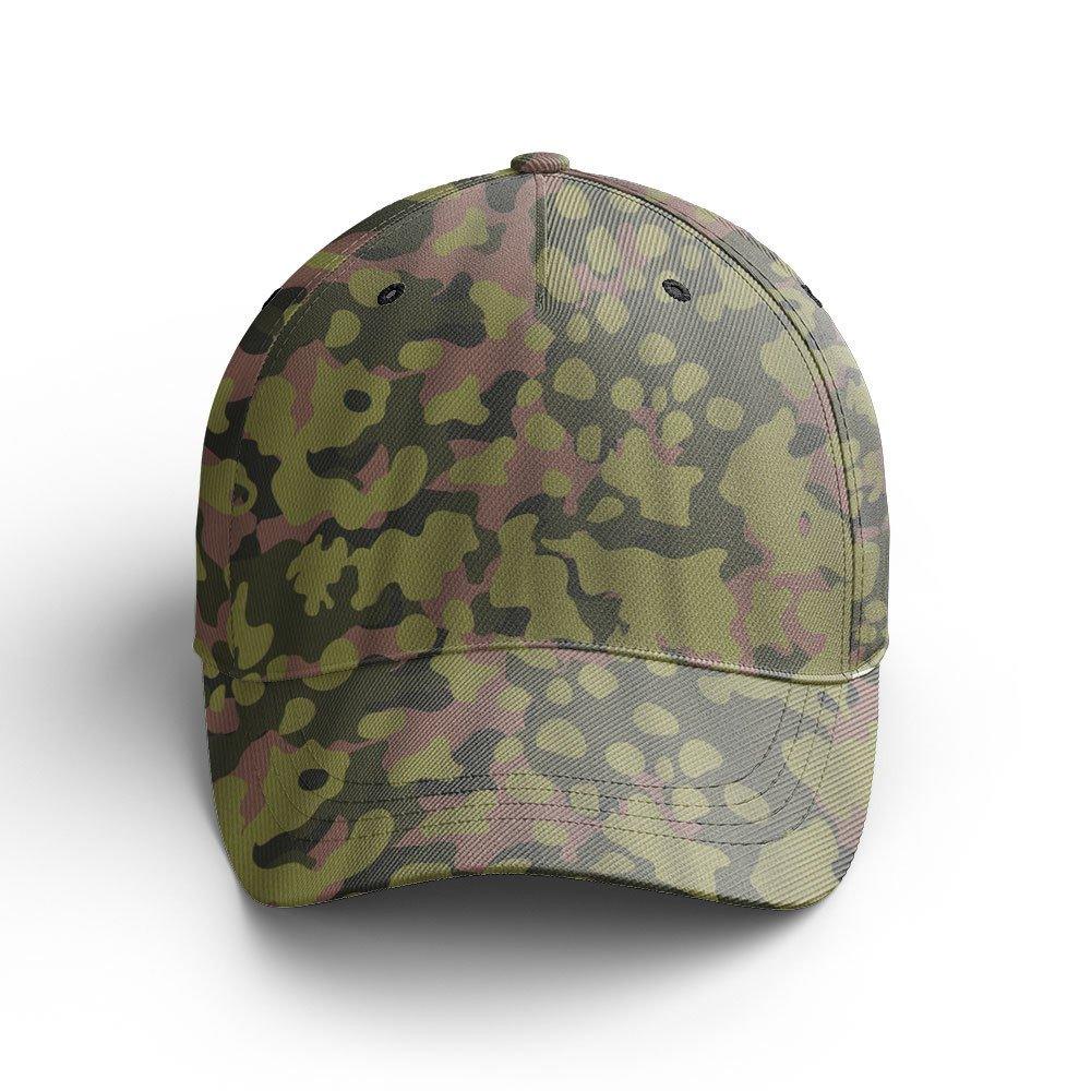 Waffen SS Type II M42 Oakleaf A Dark Variant WWII Cap - CustomsPig