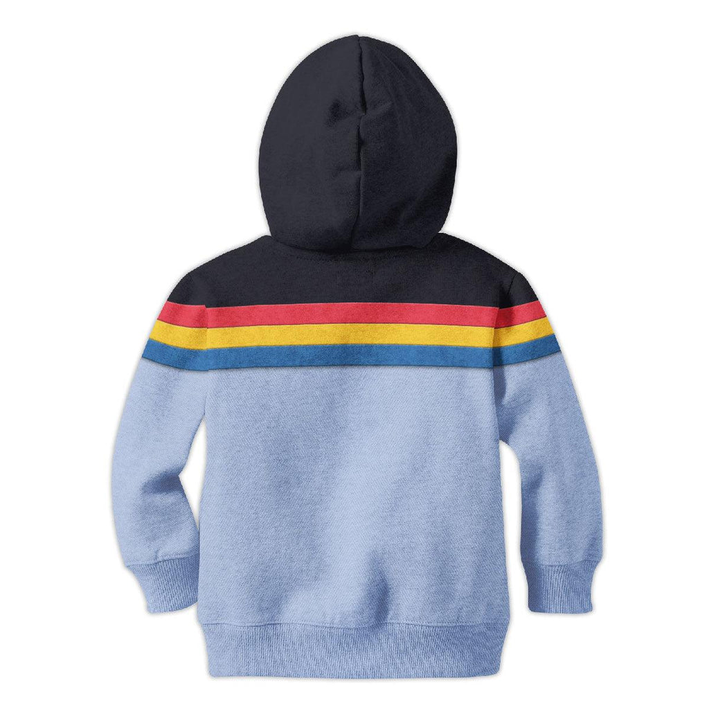 Wesley Crusher Costume Kid Hoodie Sweatshirt T-Shirt - CustomsPig.com