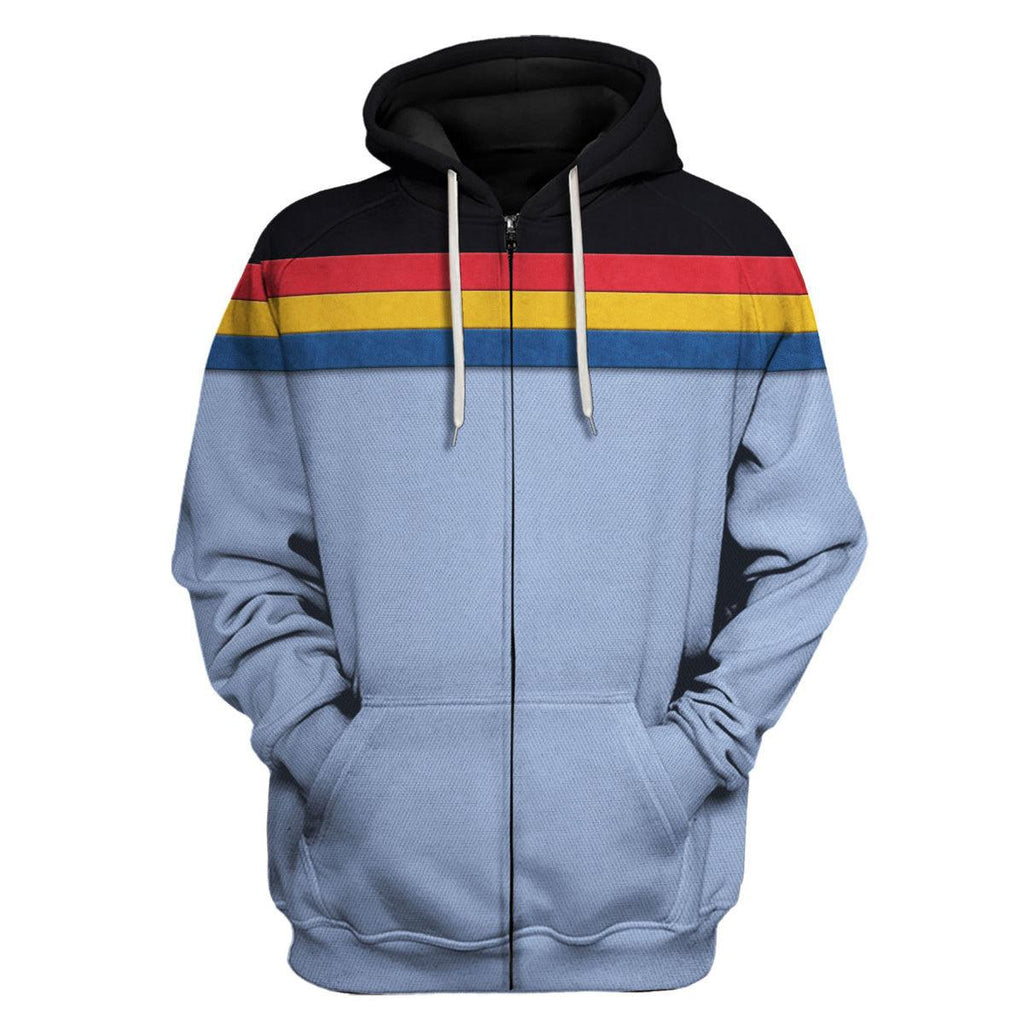 Wesley Crusher T-shirt Hoodie Sweatpants Apparel -  CustomsPig.com