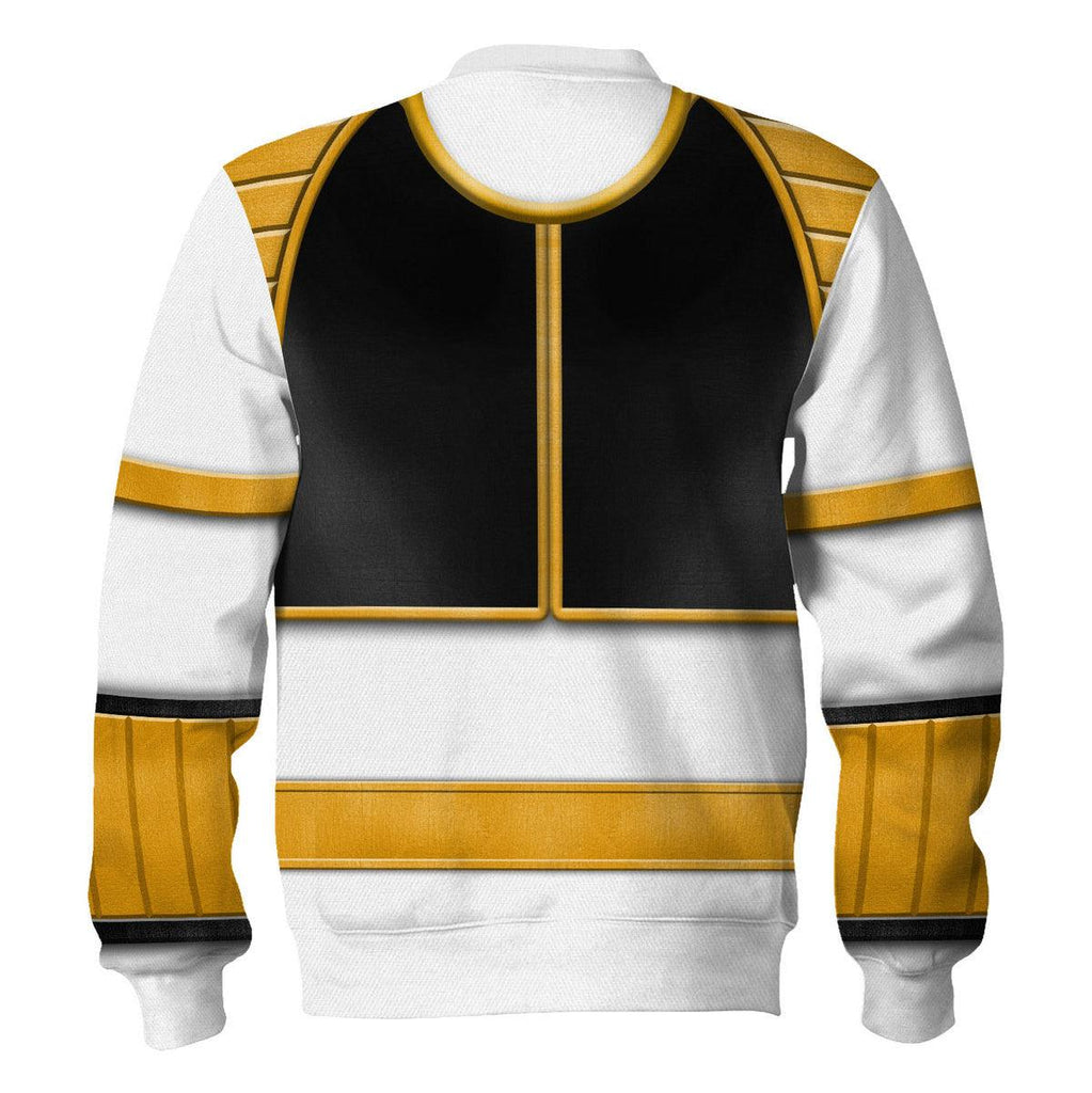 White Ranger Mighty Morphin Hoodies Sweatshirt T-shirt Hawaiian Tracksuit -  CustomsPig.com