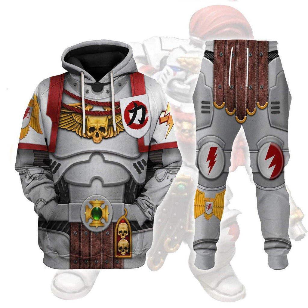 White Scars Captain T-shirt Hoodie Sweatpants Cosplay -  CustomsPig