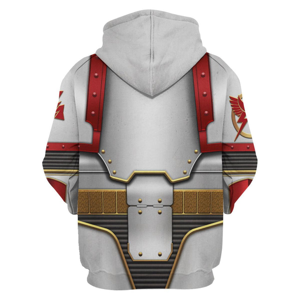 White Scars in Mark III Power Armor T-shirt Cotton Hoodie Sweatpants Cosplay - CustomsPig.com