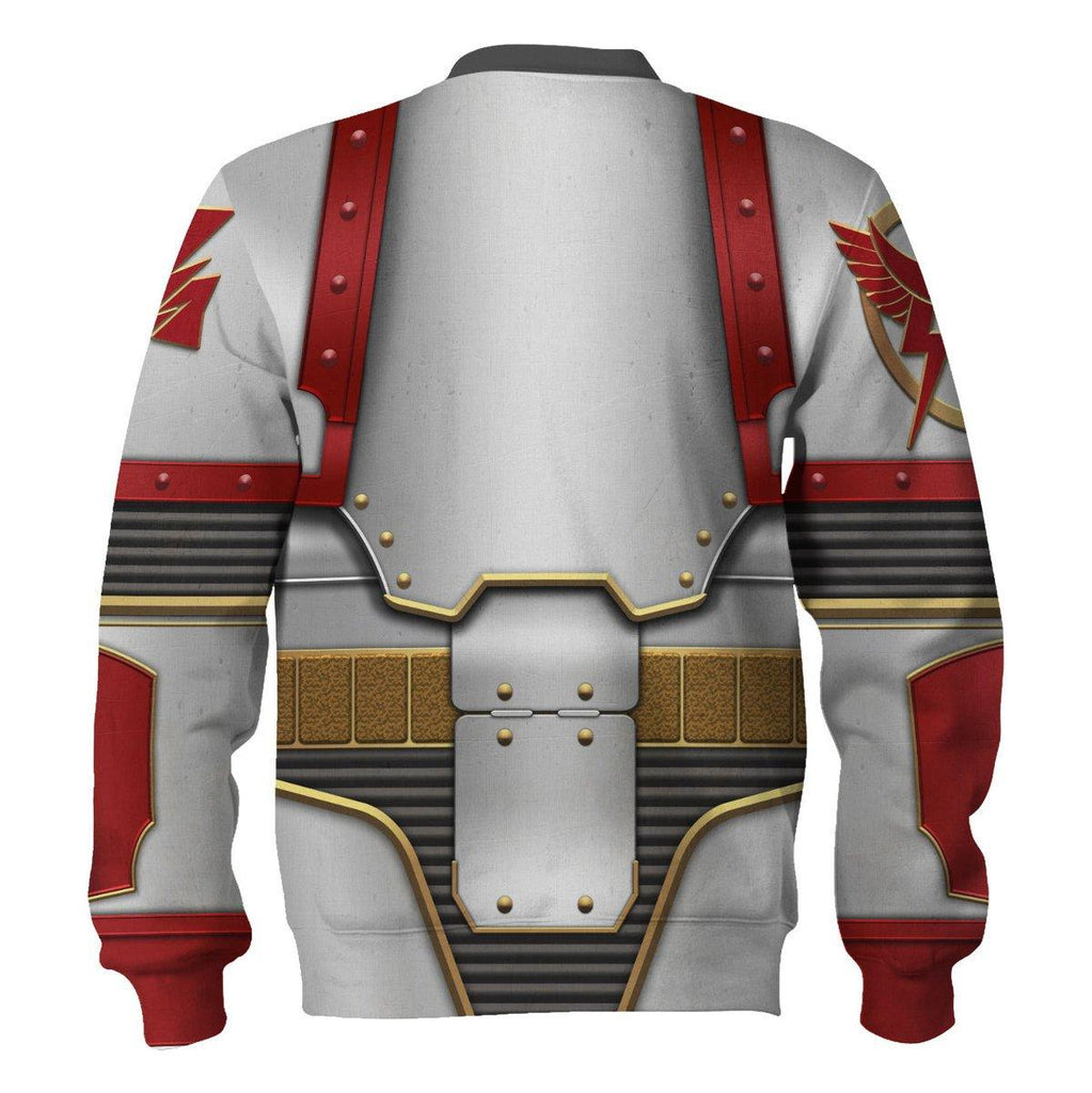 White Scars in Mark III Power Armor T-shirt Cotton Hoodie Sweatpants Cosplay - CustomsPig.com