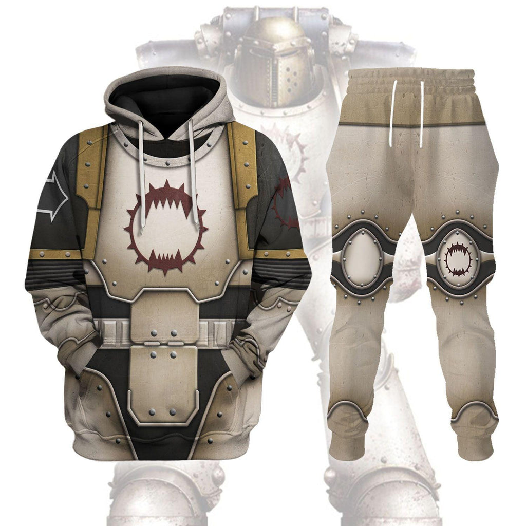 World Eater in Mark III Power Armor T-shirt Hoodie Sweatpants Cosplay - CustomsPig